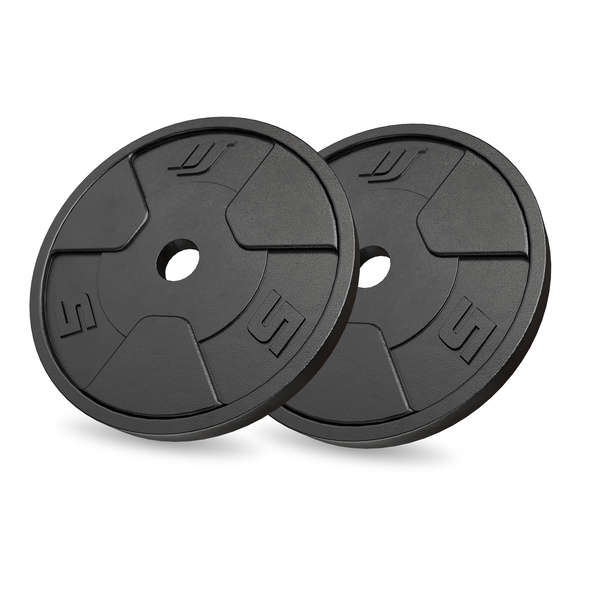 Zestaw obciążeń żeliwnych 2 x 5 kg - Marbo Sport