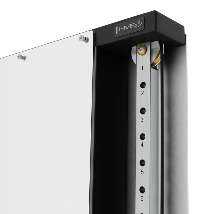 Brama przyścienna treningowa podwójna ze stosem BS302 - HMS