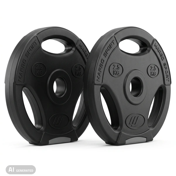 Zestaw obciążeń kompozytowych 2 x 2,5 kg - Marbo Sport