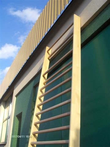 Drabinka gimnastyczna 230 x 90 cm z okuciem - Marbo Sport