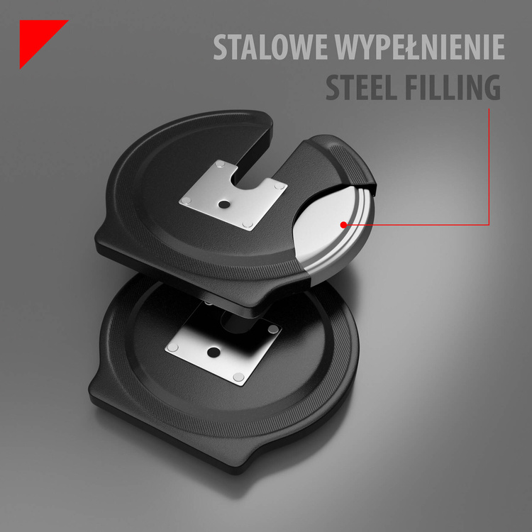 Zestaw regulowanych sztangielek SGR18 PRO 3w1 41 kg - HMS