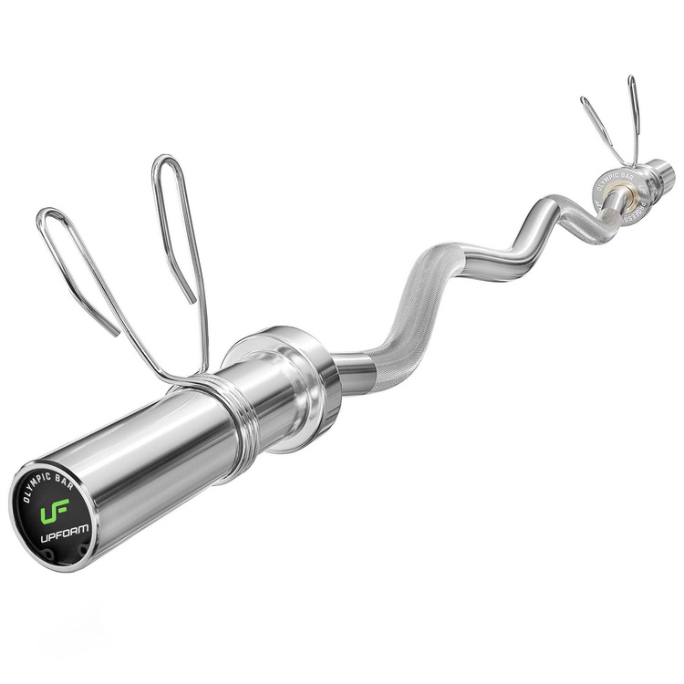 Gryf olimpijski łamany 120 cm UF-G120L-OLI-CH - UpForm