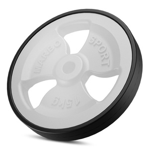 Zestaw obciążeń gumowanych 60kg / 2 x 15 kg + 2 x 10 kg + 2 x 5 kg - Marbo Sport