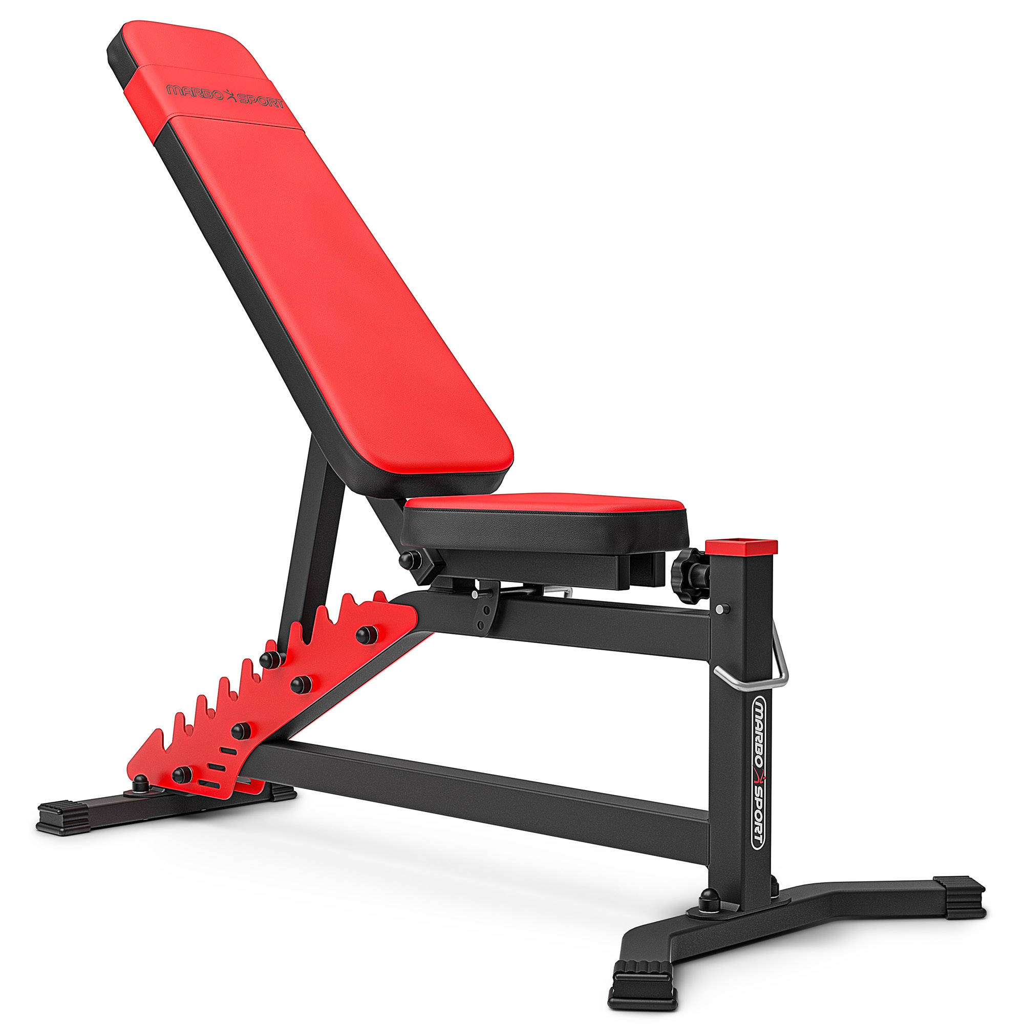 Huidige krab wiel Set MS8 | Adjustable bench MS-L102 + Multi racks with spotter catchers  MS-S105 - Marbo Sport lack | Strength equipment \ Exercise sets \ Exercise  sets For intermediate | MarboSport.eu