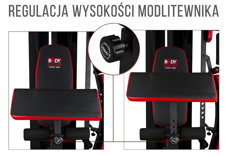 Atlas z ławką BMG 4700 - Body Sculpture