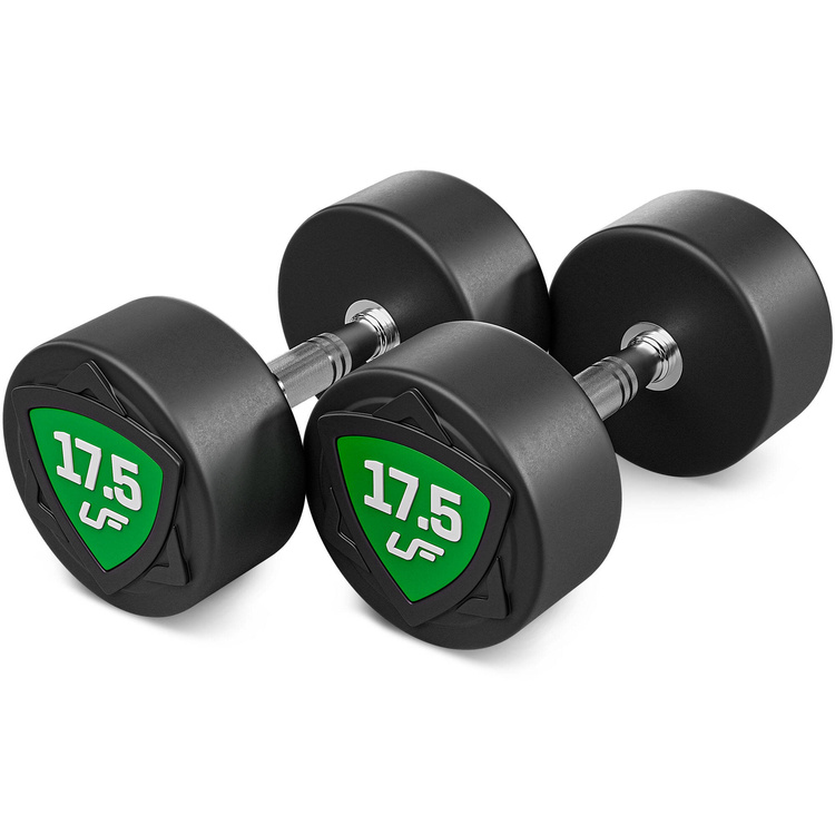 Zestaw hantli stałych poliuretanowych 2,5-25kg (skok co 2,5kg) 275kg – UpForm