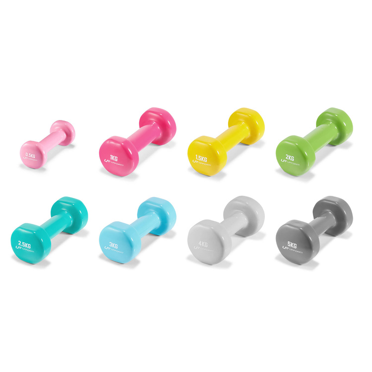 Zestaw hantli winylowych (8 szt.) 19,5 kg - UpForm