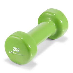 Zestaw hantli fitness winylowych 12 kg ze stojakiem - UpForm