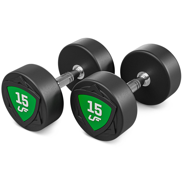 Zestaw hantli stałych poliuretanowych 2,5-25kg (skok co 2,5kg) 275kg – UpForm