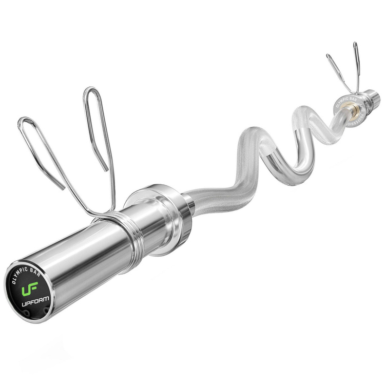 Gryf olimpijski mocno łamany 120 cm UF-G120ML-OLI-CH - UpForm
