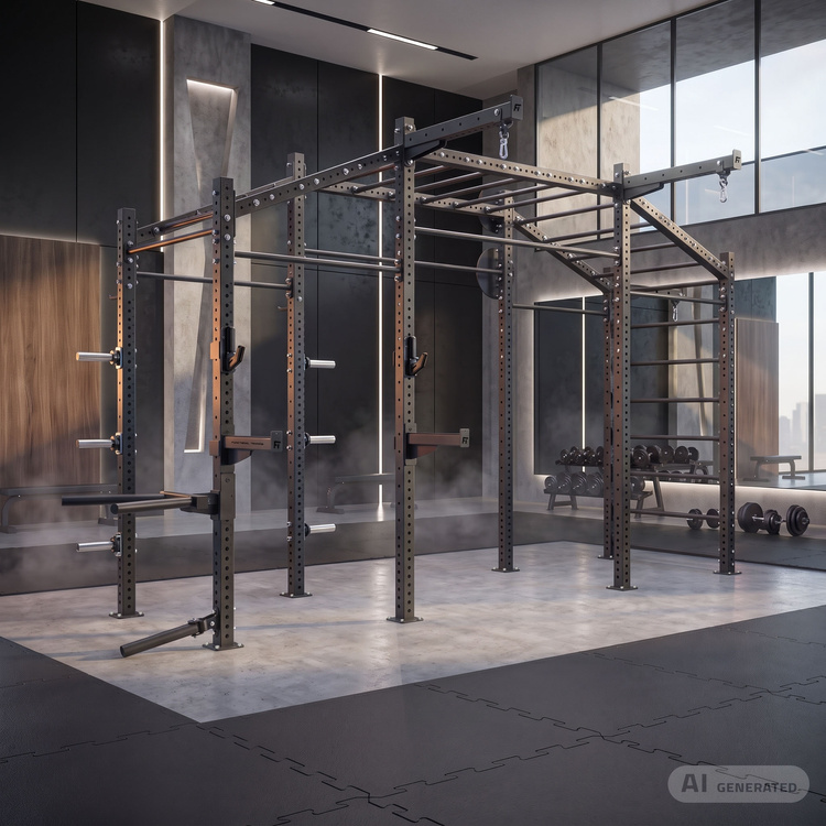 Klatka Power Cage PRO UFT-RIG-08 z akcesoriami - UpForm