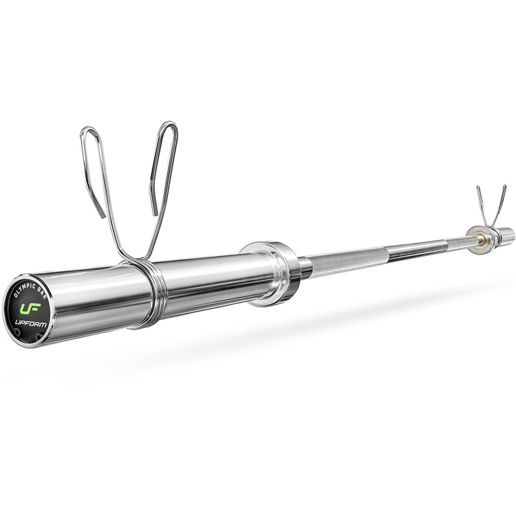 Zestaw 75 kg | Gryf olimpijski 180 cm + obciążenia olimpijskie 2x15kg, 2x10kg, 2x5kg - Marbo Sport