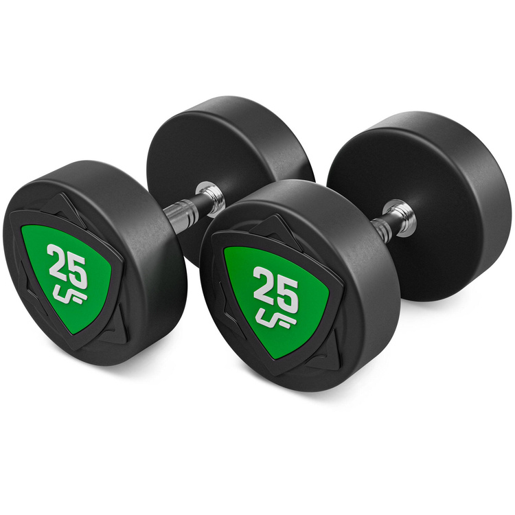 Zestaw hantli stałych poliuretanowych 2,5-25kg (skok co 2,5kg) 275kg – UpForm