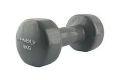 Hantel żeliwny pokryty winylem 5 kg - HMS