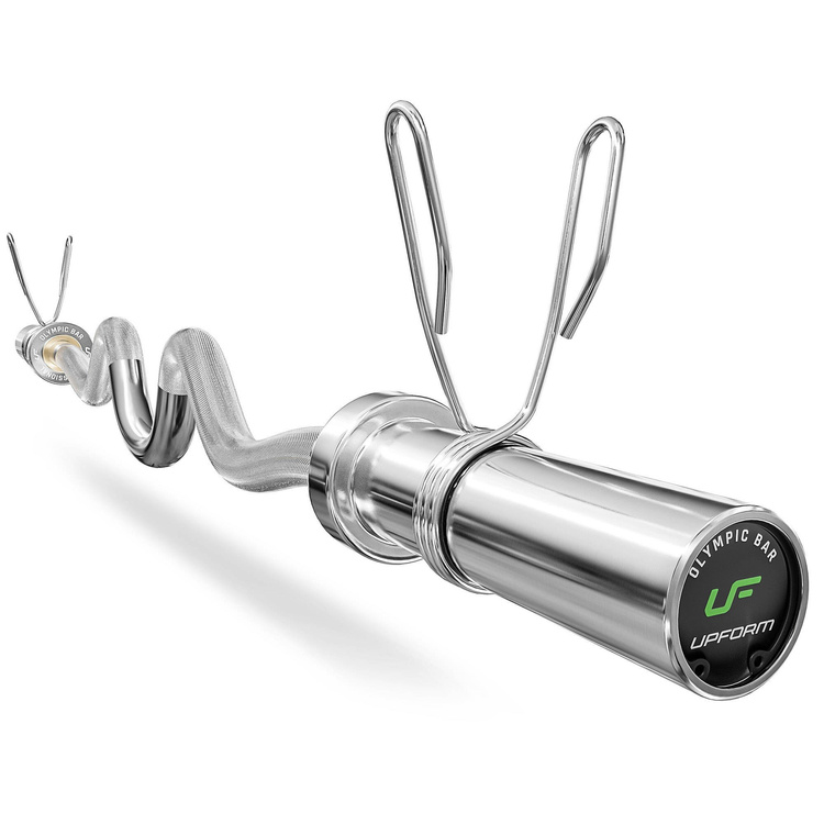 Gryf olimpijski mocno łamany 120 cm UF-G120ML-OLI-CH - UpForm