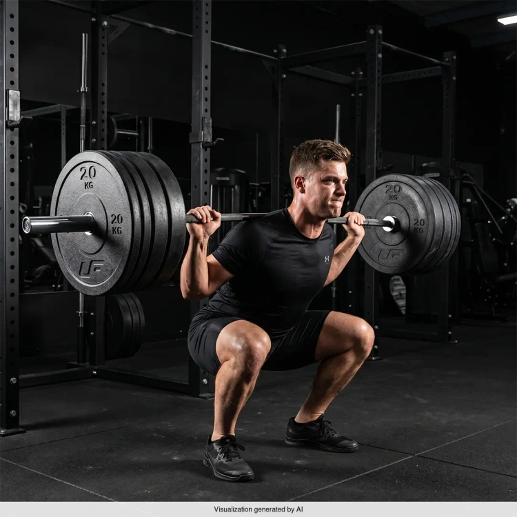Obciążenie olimpijskie Bumper 5 KG - UpForm